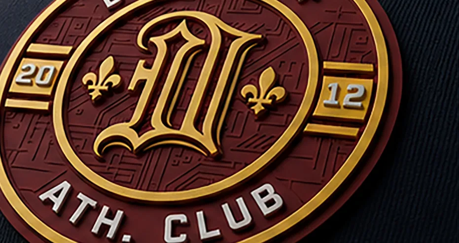 Escudo Donosti CF con relieve 3DTI