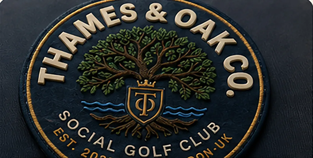 Emblema Thames and Oak social golf club en 3DTI